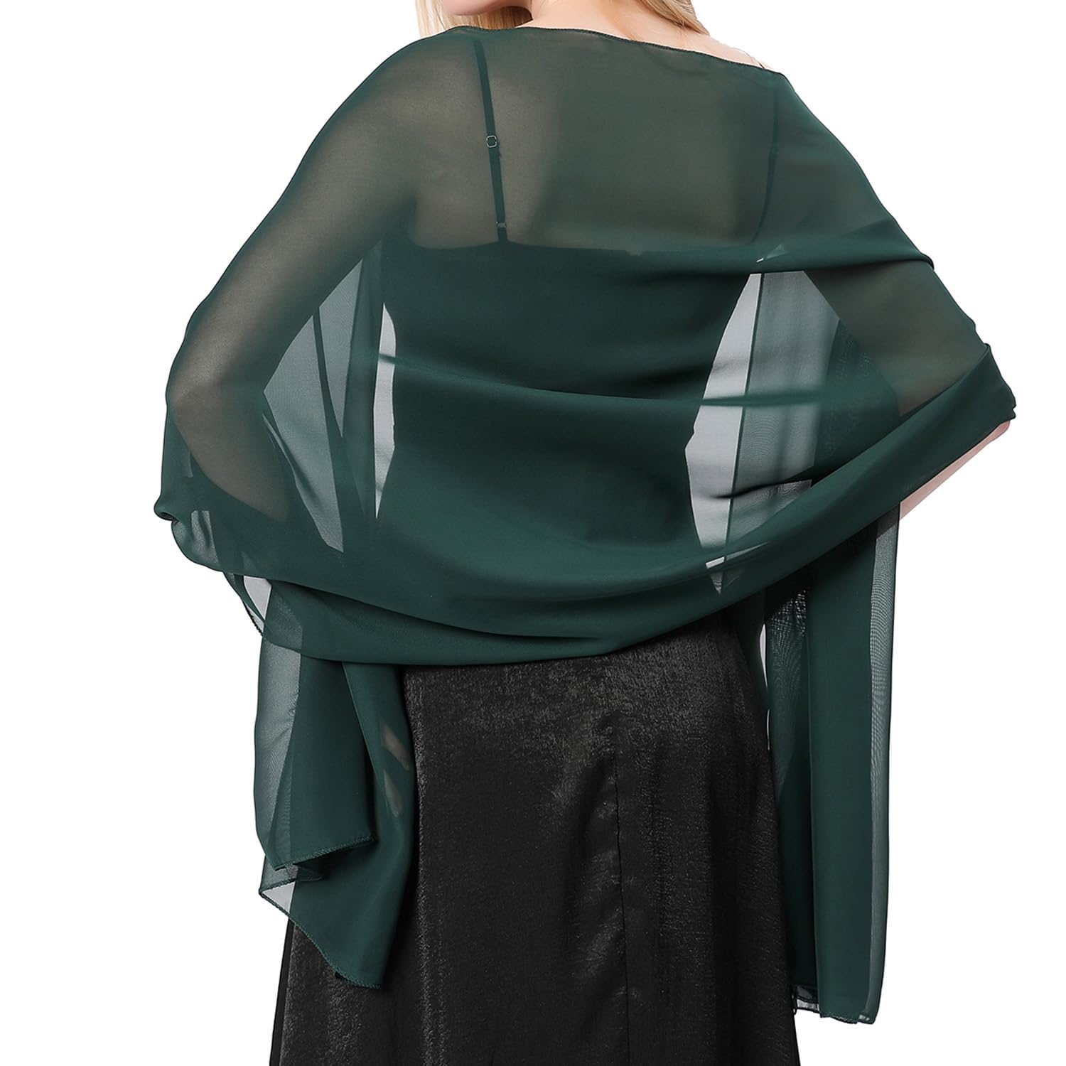 lifwimner Bufanda Mujer Chales y envolturas Pañuelo Seda Mantón Moda Chal Estolas Fular Boda Fiesta Chiffon Bufanda