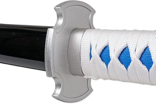 Miniatura 92 de Zisu Demon Slayer - Espada, alrededor de 41 pulgadas, pilares de Hashira y Katana protagonista para uso de cosplay, textura original de anime Negro