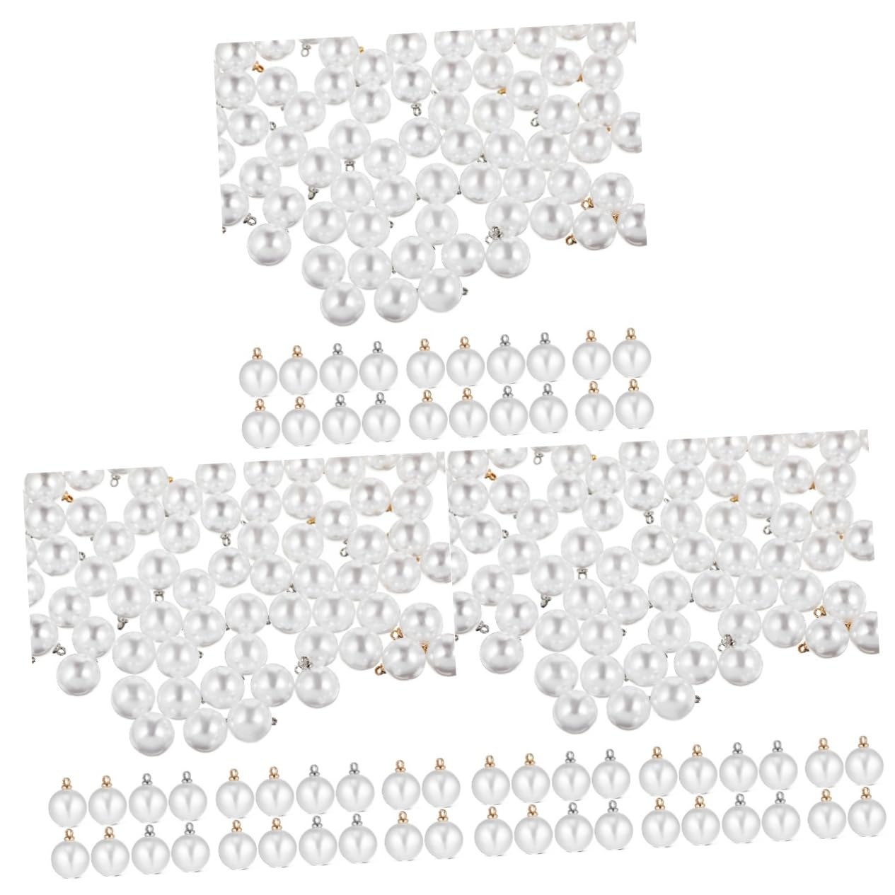 Operitacx 300pièces Charms Perles Pour Création De Bijoux Pendentifs Pour Colliers Bracelets Et Boucles Oreilles Accessoires Élégants
