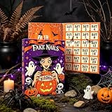 Halloween Paznokcie Adwentowe Straszny Zestaw Sztucznych Paznokci Do