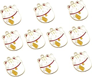 SEWACC 10 Pçs Fecho De Pingente Para Kits De Colar De Joias Conjuntos De Colar Pingentes De Moda Pingentes De Fabricação De Joias Pingentes De Liga De Roupas Faça Você Mesmo Conjunto De