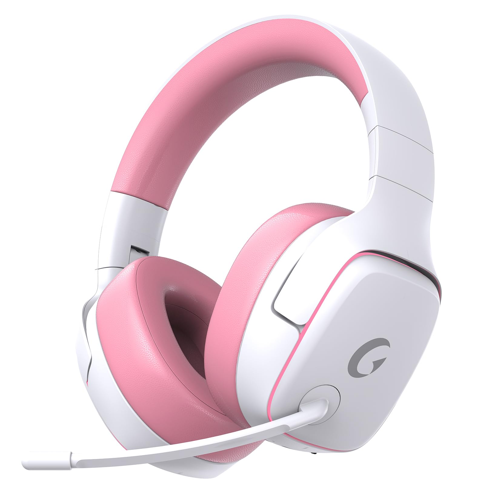 Gaming Headset PS5 Headset (2.4G USB/Type-C Adapter/Bluetooth 5.3/Wired), 4-Way Connectivity <20ms Ultra Low Latency Gaming Headset Active Noise Cancelling/50MM Driver Stereo Sound/RGB Light/Up to 70