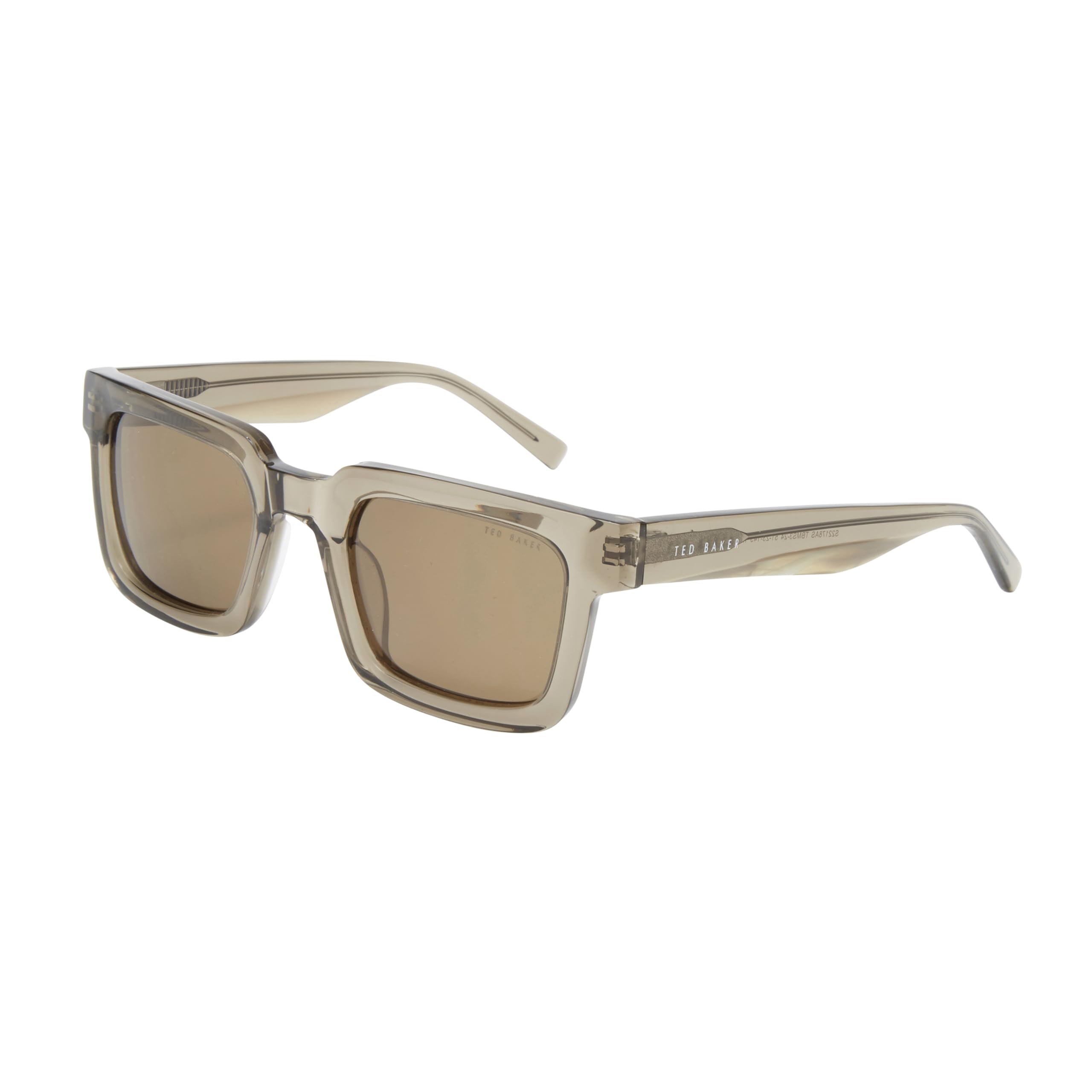 Ted Baker TMS179 - Gafas de sol polarizadas cuadradas gruesas para hombre, 51 mm, protección UV400