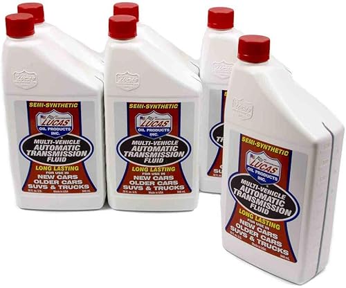 Lucas Oil 10418-6PK ATF multivehículo (6x1 Qtr.), 1 paquete