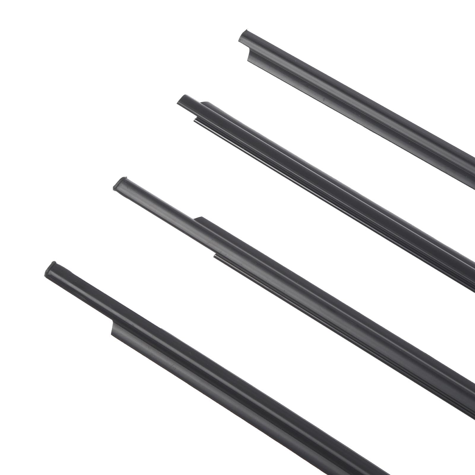 4 Pezzi di Ricambio per Guarnizione per Finestrino Dell'auto, 75711-60061, per Land Cruiser Prado 120 Serie Dal 2003 Al 2009