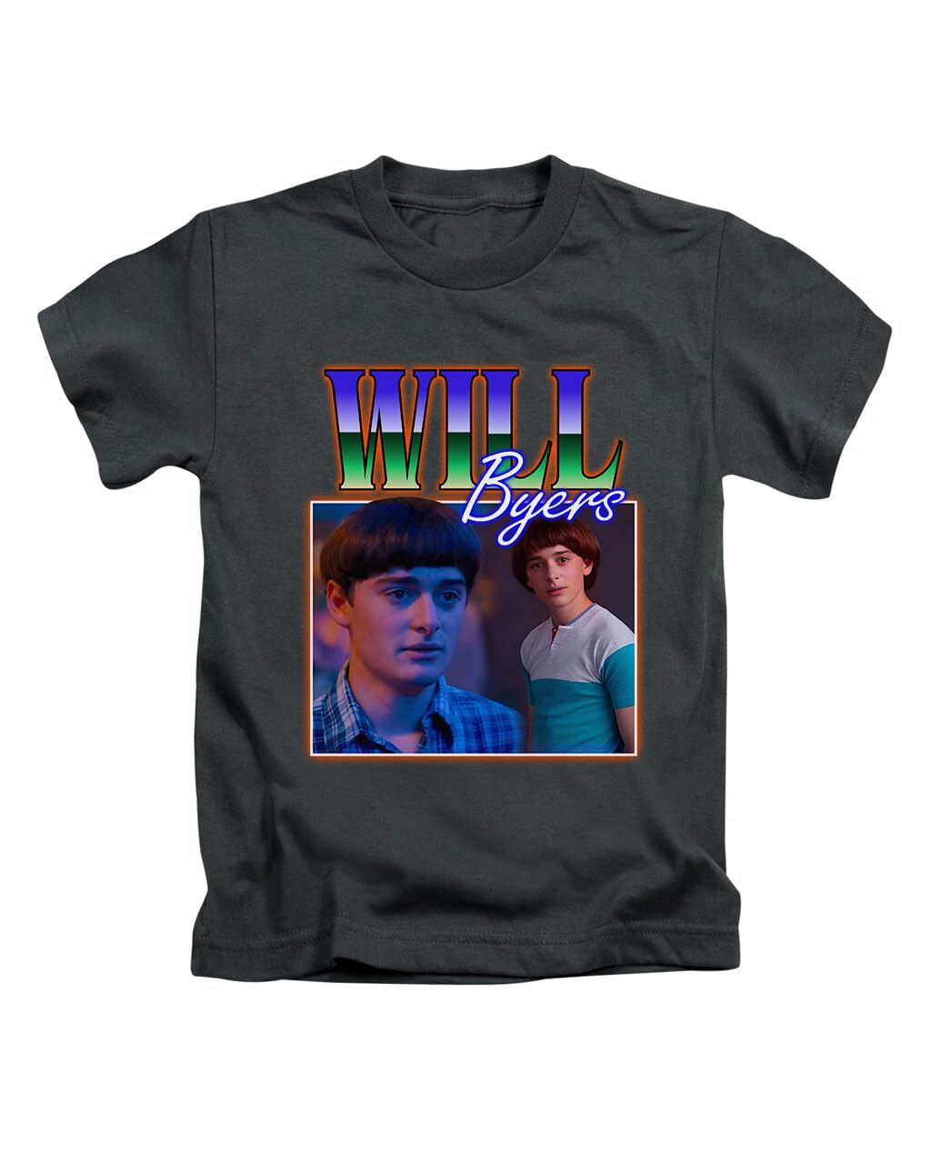 New Spirit Original Unisex Black Will Byers Tee T-Shirt Funny T Shirt Top