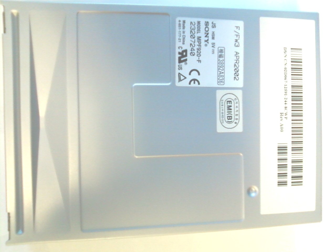 Originale per SONY Floppy Drive Computer Disco Drive da 3