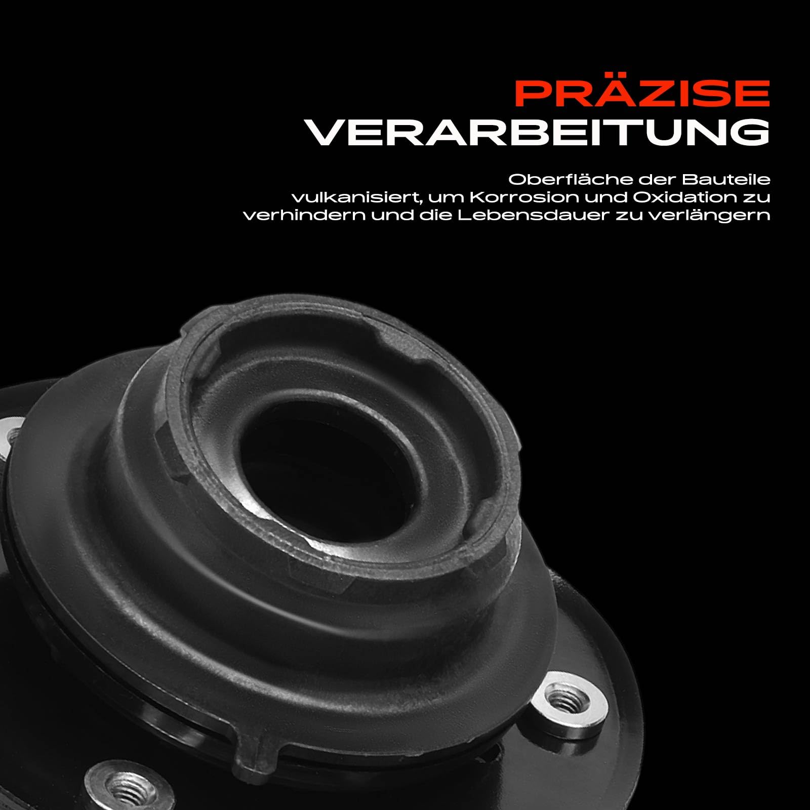 Frankberg 2x Domlager Federbeinstützlager Vorne Links Rechts Kompatibel mit Galaxy WA6 Mondeo V Turnier CF Mondeo IV Turnier BA7 XC60 156 S-Max WA6 S60 II 134 V60 I Replace# 803052