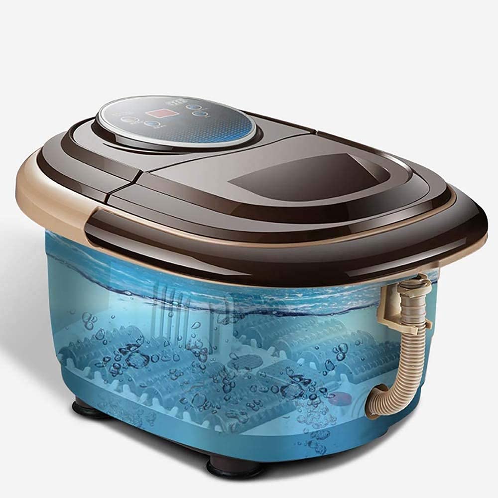 HMTE Massaggiatore Elettrico per pediluvio con Calore Massaggiatore motorizzato per pediluvi con Calore