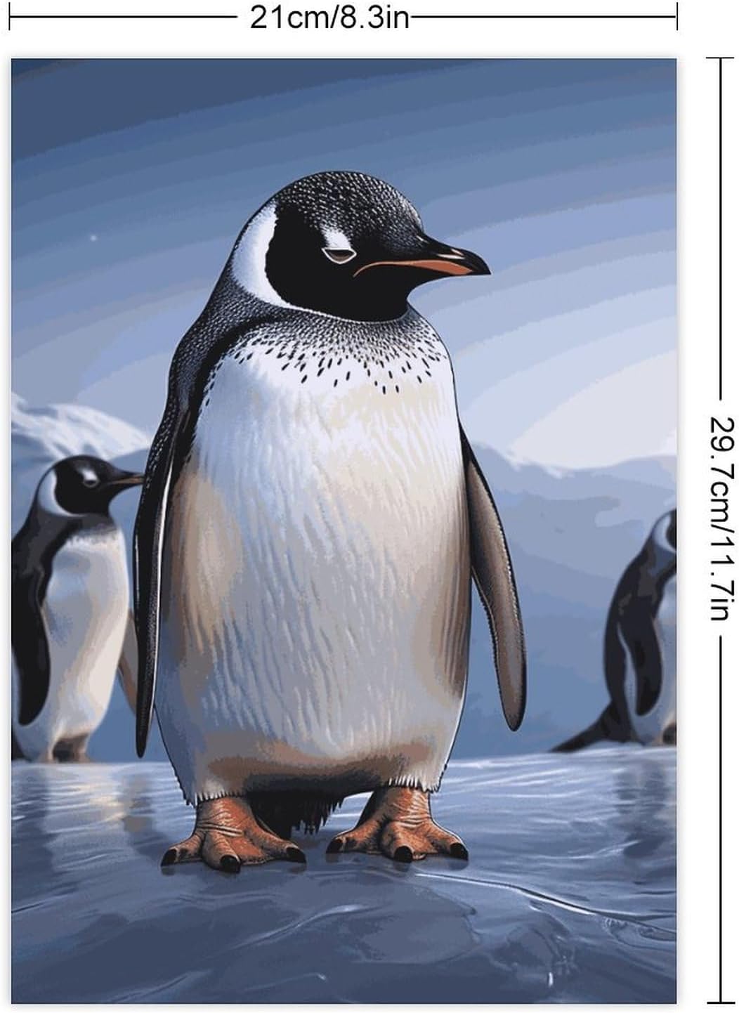 Cute Stickers Waterproof Funny Penguin Stickers for Water Bottles Laptop Decor