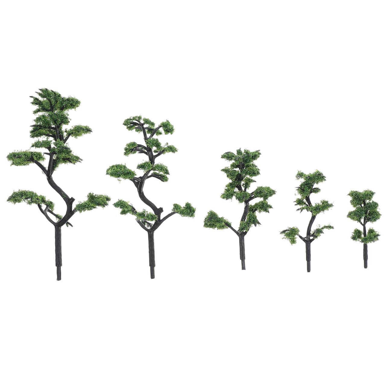 MAGICLULU 5Pcs Model Spruce Tree Decorations for Diorama Scenery Miniature Landscape Train Layout Small Artificial Trees for Sand Table Architecture