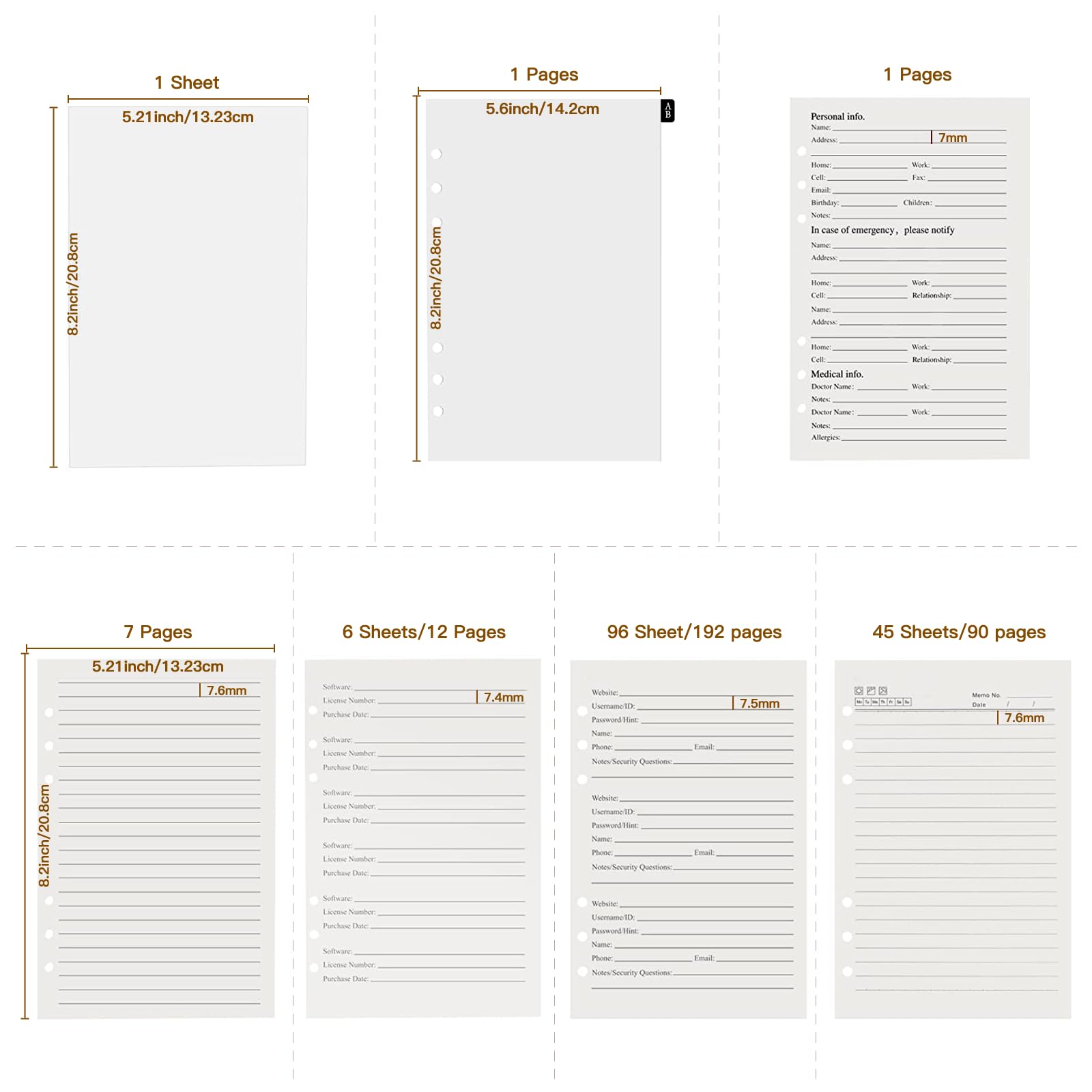 Carnet de mots de passe verrouillable avec onglets alphabétiques, 302 pages vintage en polyuréthane noir, couverture rigide, organiseur d'adresses Internet et de mot de passe, pages rechargeables A5