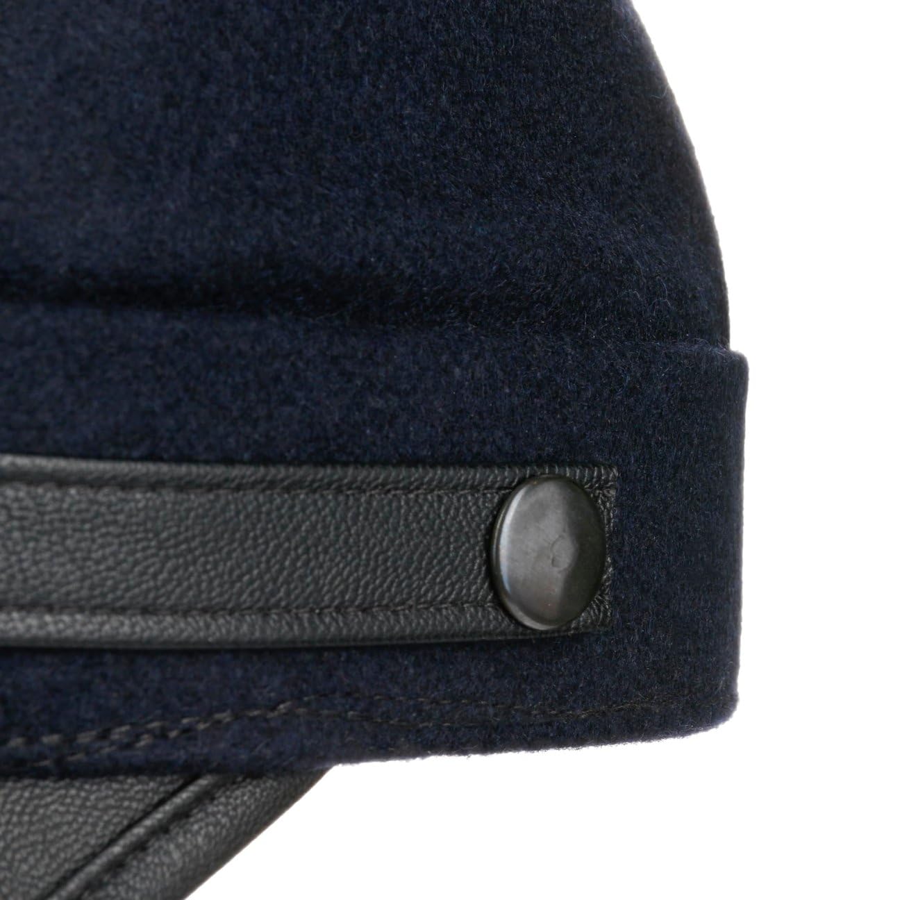 Lipodo Casquette Kepi Femme/Homme - Made in Italy Laine Army avec Visiere, Visiere Printemps-ete Printemps Ete Automne Hiver