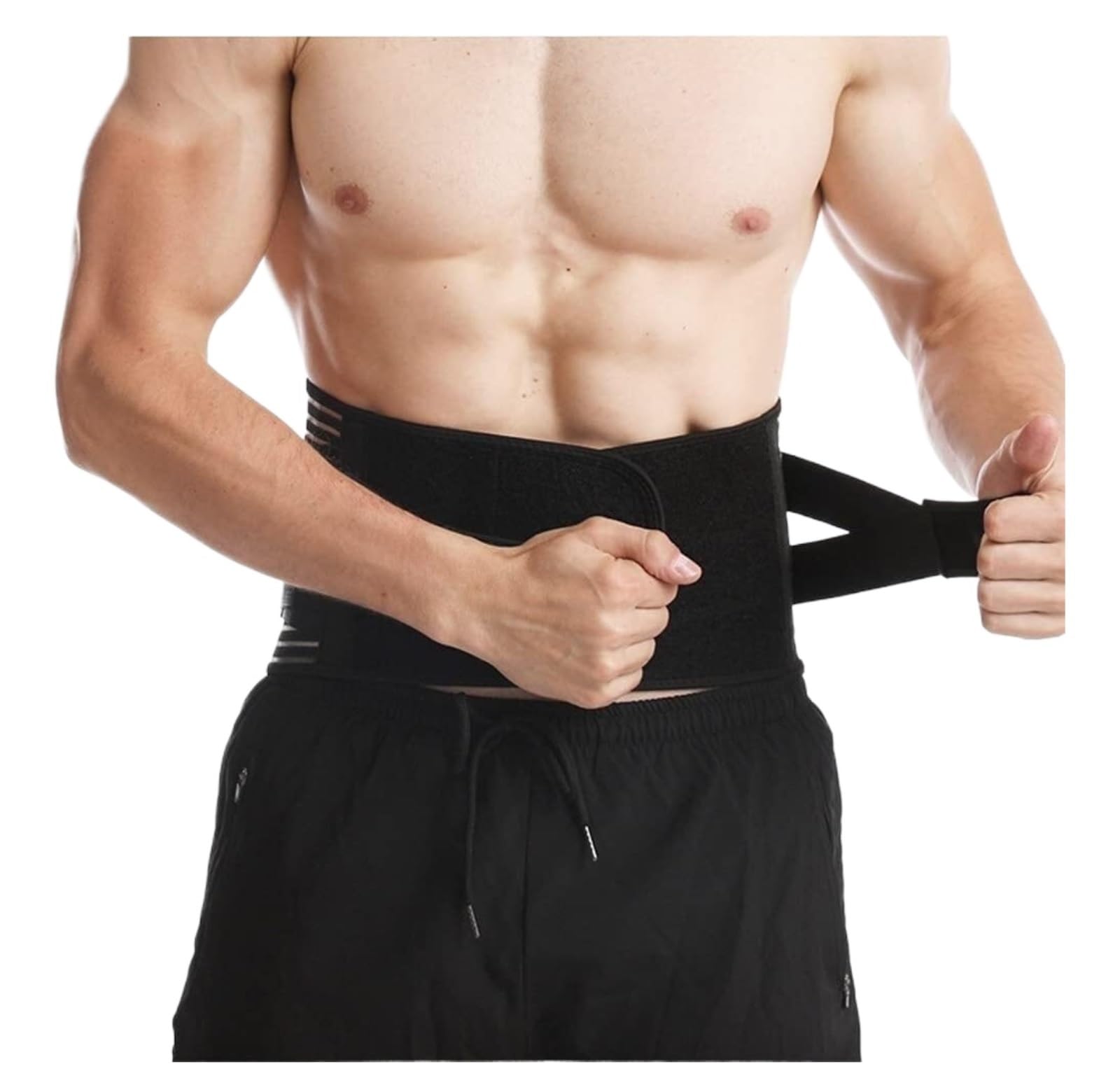 Fascia Lombare Tutore Di Supporto Lombare Cintura Di Decompressione Regolabile In Vita Tutore Per La Schiena Traspirante Cintura Di Supporto Per La Schiena A Doppia Trazione Fascia Schiena Lombare(XXL