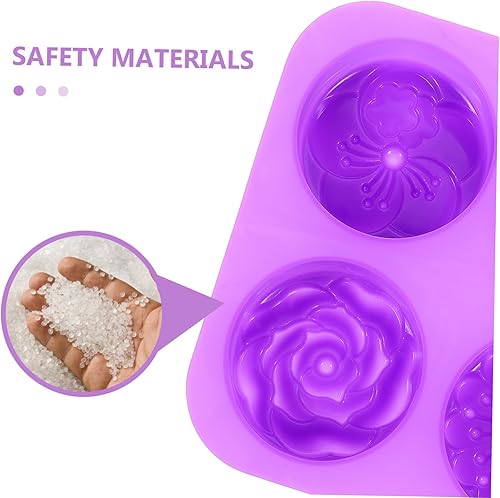 Miniatura 2 de Molde de silicona para magdalenas en forma de flor, herramienta para hornear magdalenas, magdalenas y jabón