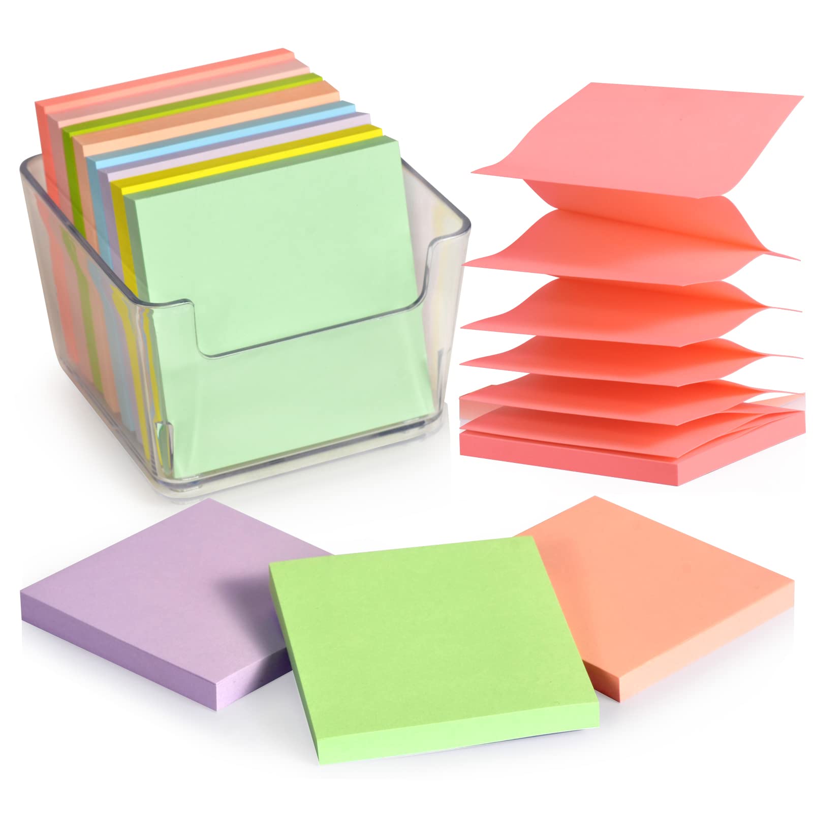 Buy Pop Up Sticky Notes,8 Pad 3x3 inch Pop Up Notes Refill,600 Sheet