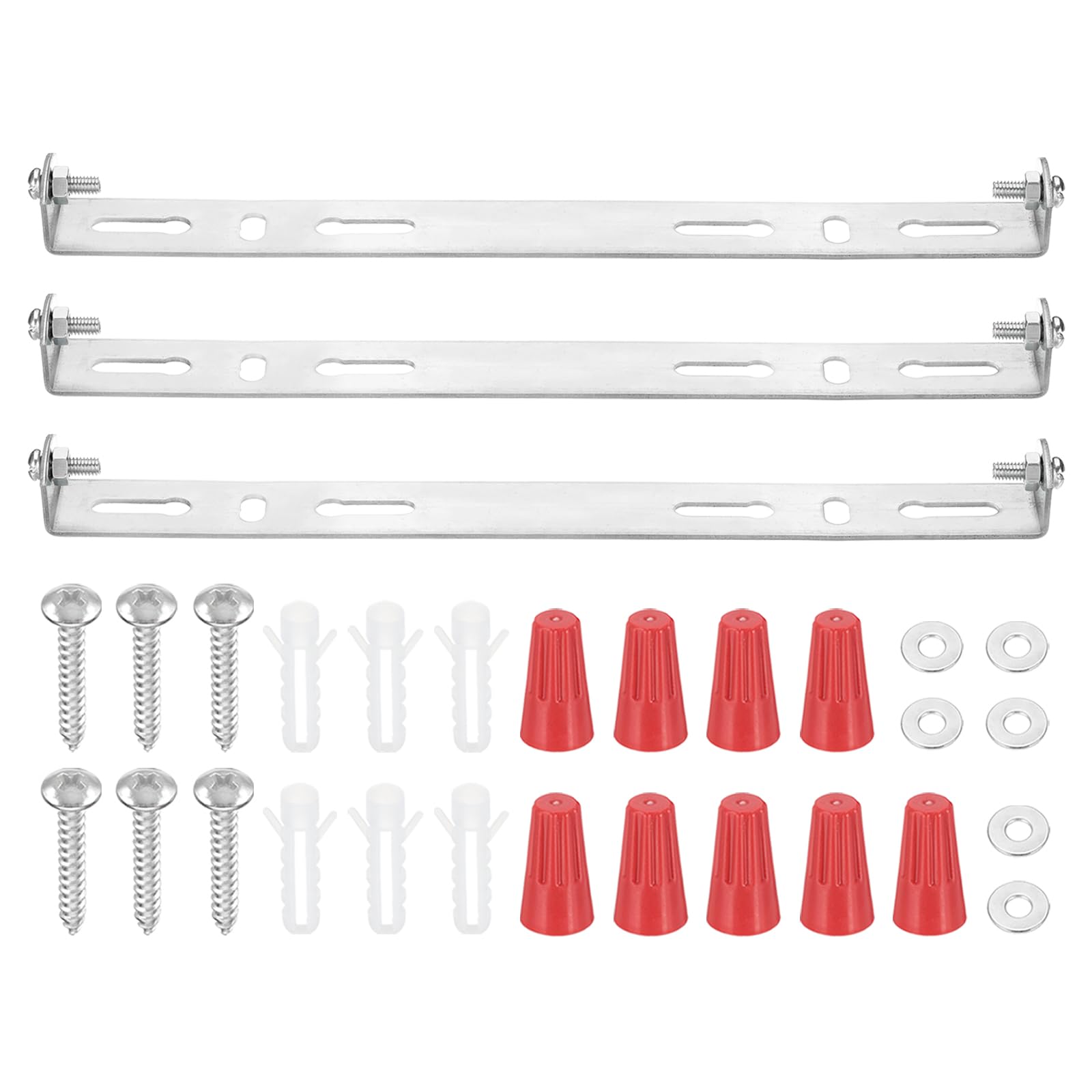 PATIKIL 195mm (7.7") Universal Light Fixture Mounting Bracket Kit