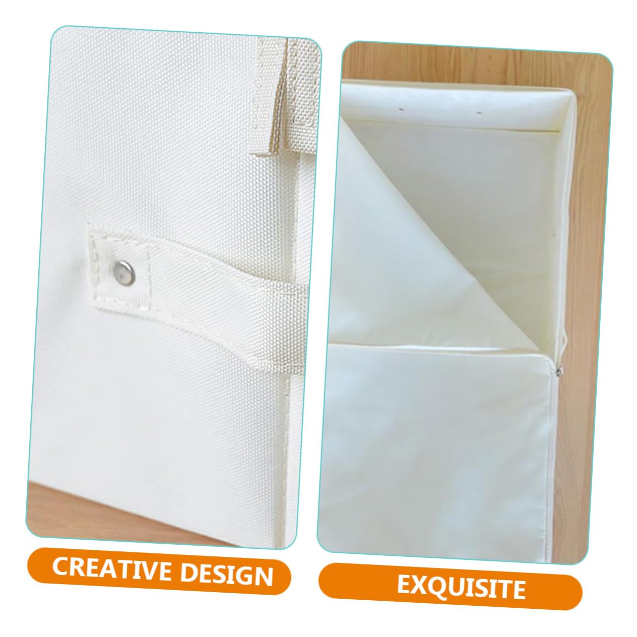 LABRIMP Organizer per Coperte e Piumoni Facile da Aprire e Chiudere Contenitore Pieghevole Oxford Chiusura Zip per Armadi e Ridotti Sotto Materasso