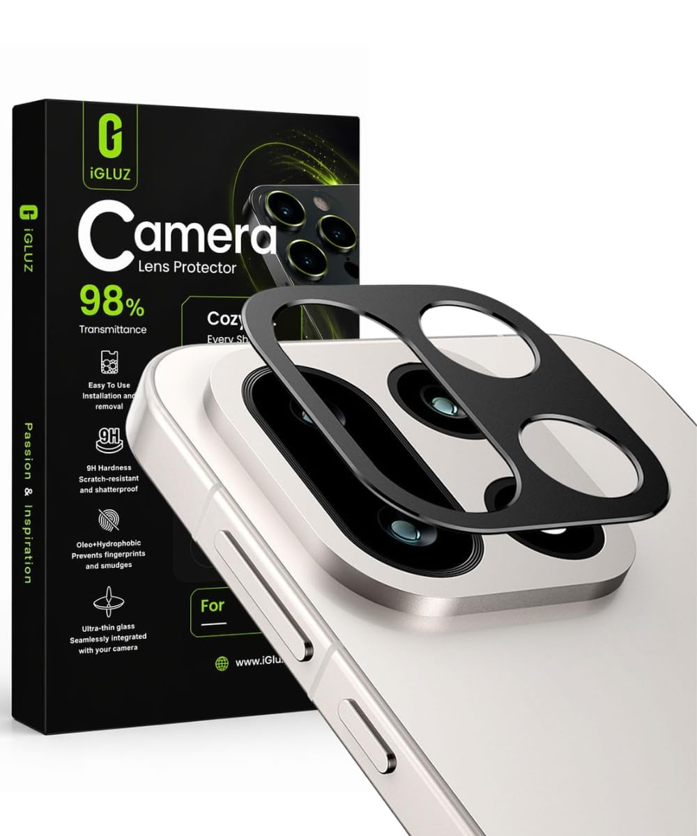 iGluz Compatible with Oneplus 15 Camera Lens Protector (1 Pack) | Premium 9H Tempered Glass Camera Guard | Ultra Clear HD | Scratch Resistant | Case Friendly Fit | Bubble Free Easy Installation-image-14