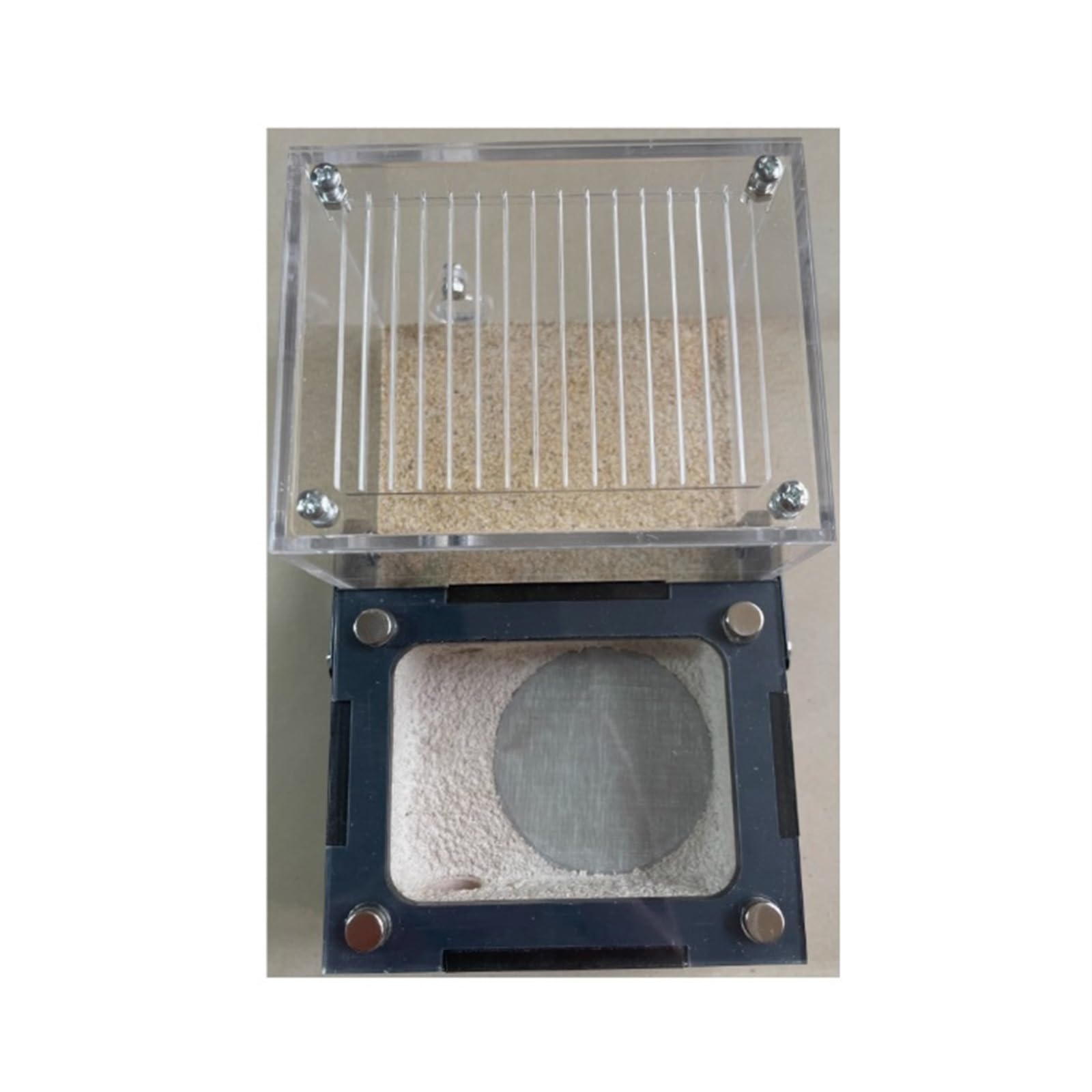 Ant Formicarium Zamek Mrówek Wioska Mrówek Teren Łowiecki Dom Mrówek Warsztat Farma Gniazd Mrówek Gniazdo Mrowiska(16x10x8cm)
