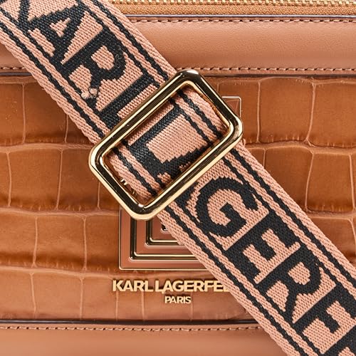 Image of KARL LAGERFELD Women's Simone Studded Camera Crossbody