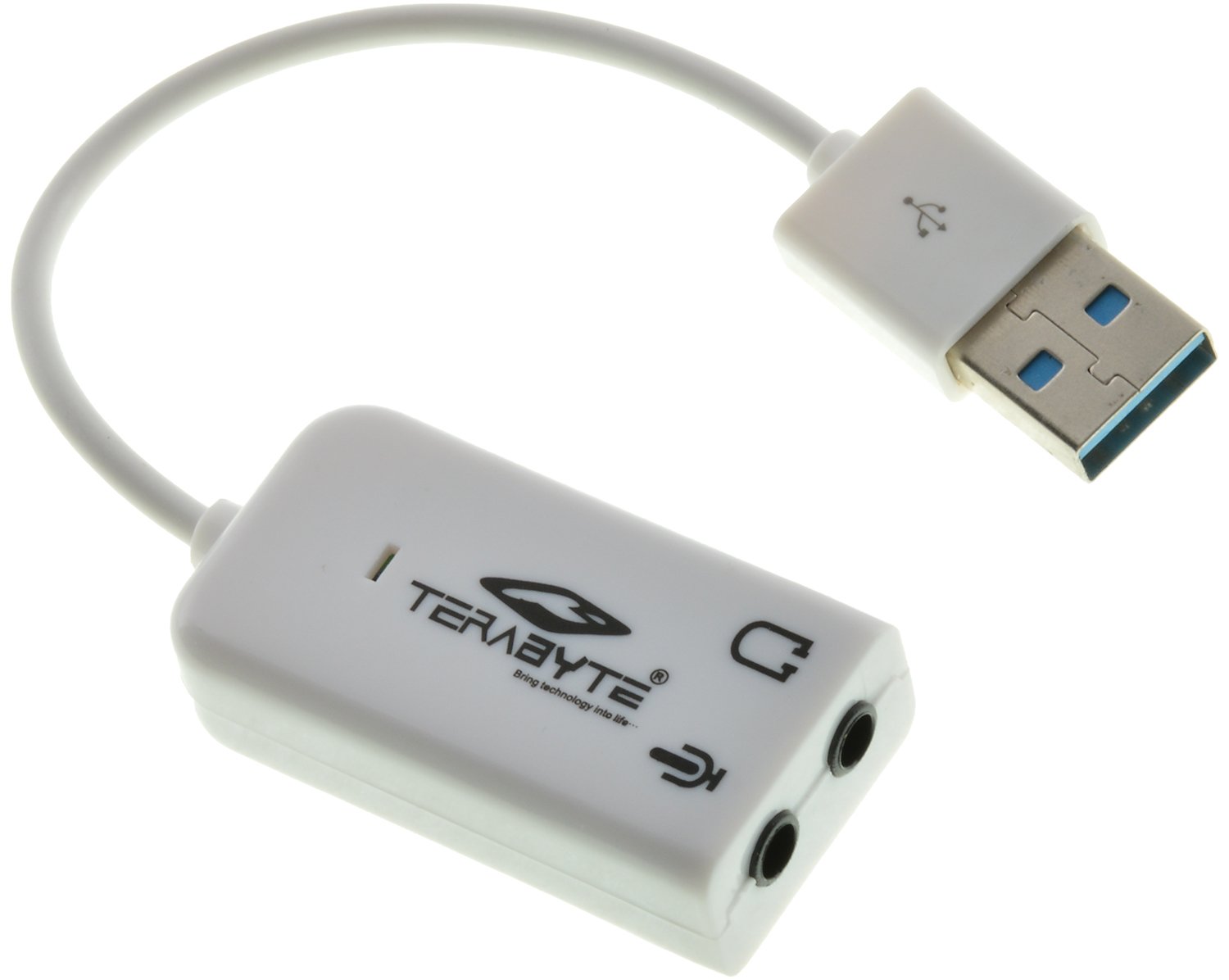 PremiumAV TB-026 USB Sound Adapter (White)