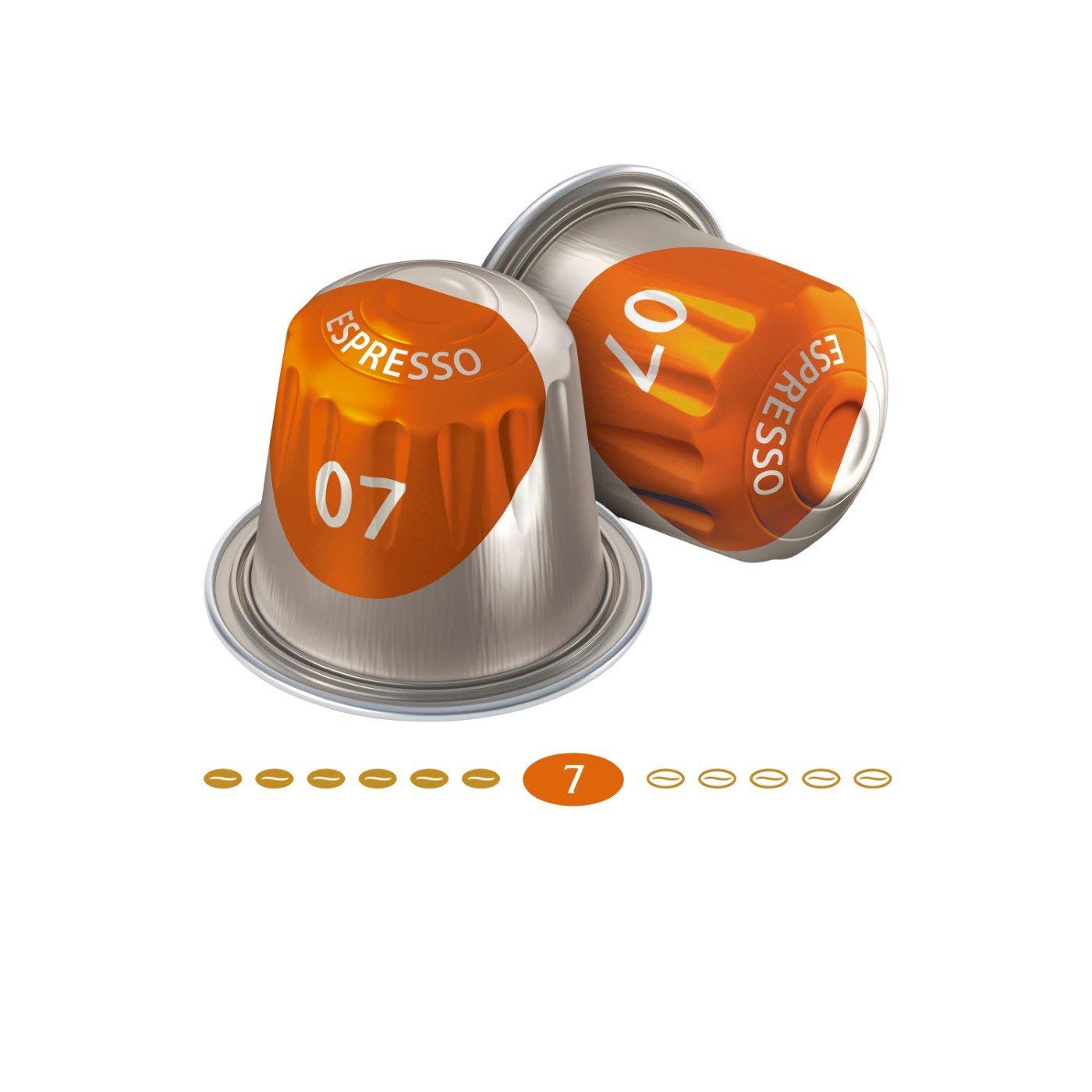 Jacobs Kapsułki Espresso Classico, intensywność 7,100 Nespresso®* kompatybilne kapsułki z kawą, opakowanie 10 sztuk, 10 x 10 napojów