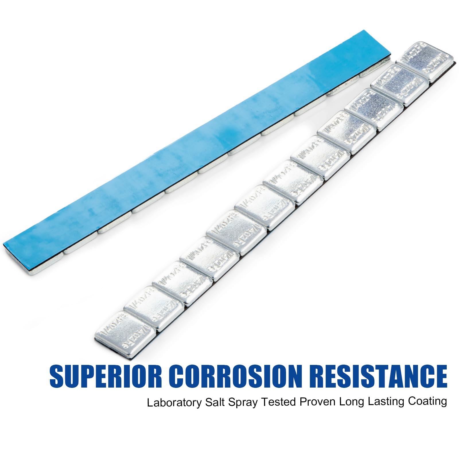 1-3/4 Inch Motorcycle & Scooter Mufflers 1 Box - 576 Pcs 1/4 Oz Grey Stick-On Wheel Weights (Lead-Free, 9 Lbs Total) Wheel Weights Stick On - Foto 8