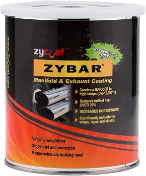 ZyCoat ZyBar 10032 High Temperature Coating - Bronze Satin, 32 Ounce