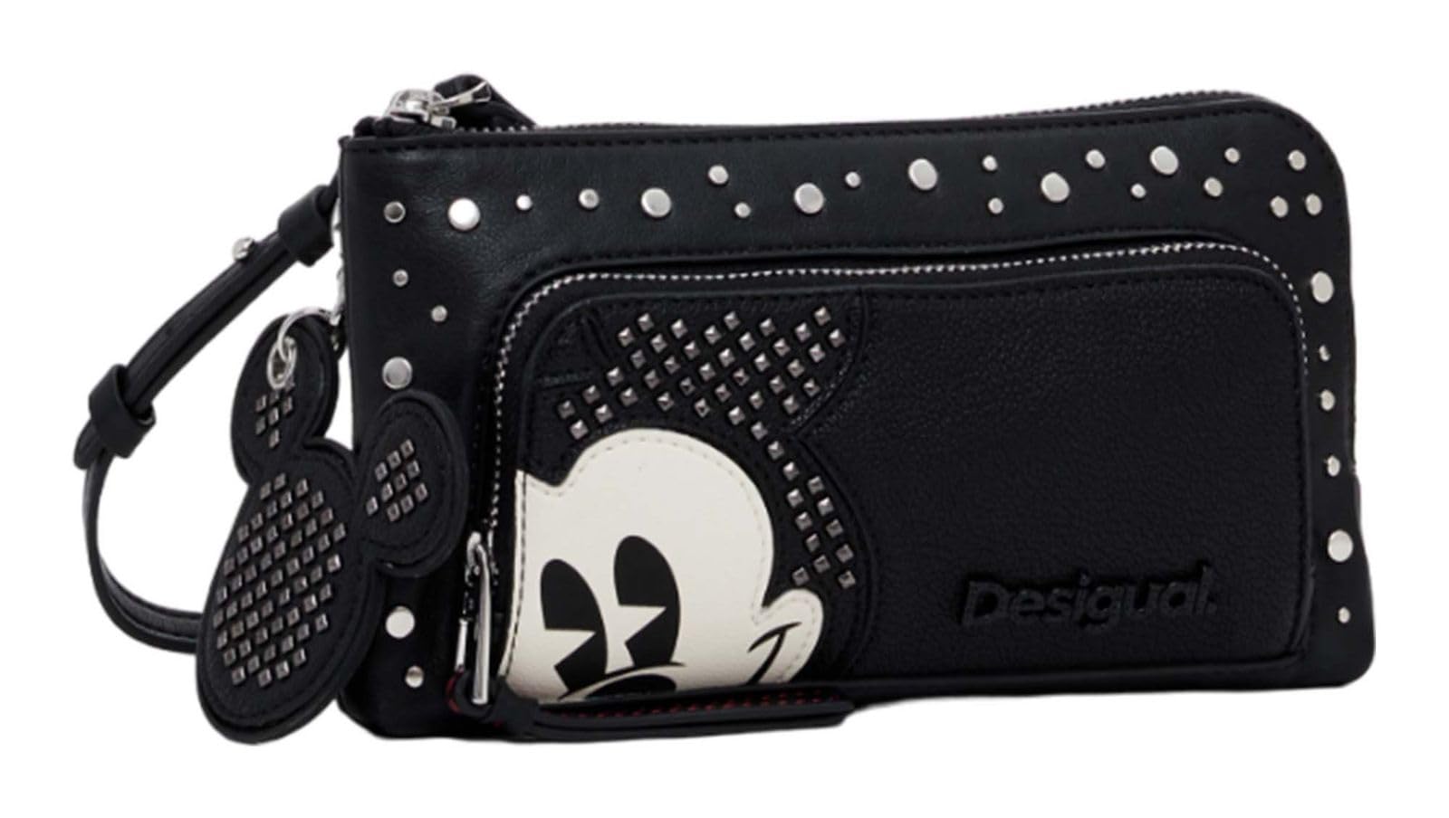 Desigual Mickey Studystyle Lisa Crossbody Bag Black