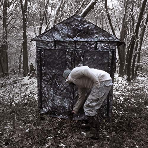Backyard Expressions 908269 Deluxe Weather Resistant Ground Blind, True Timber Camo - Htc Fall #TOP5