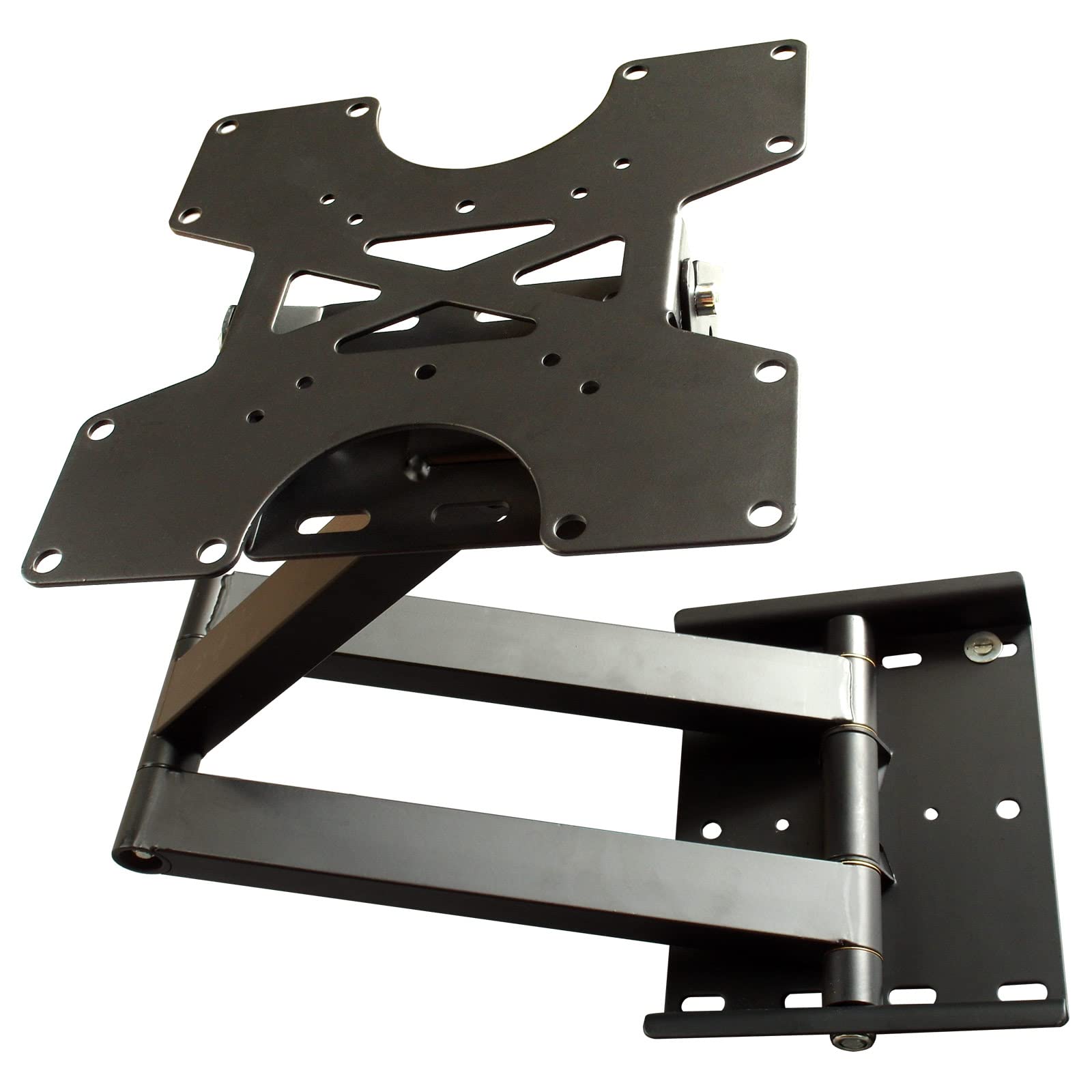 Drall Supporto da Parete Nero per Monitor TV Fino a 64,5 cm estendibile per schermi da 26' - 40' Pollici inclinabile Modello: WHB-11
