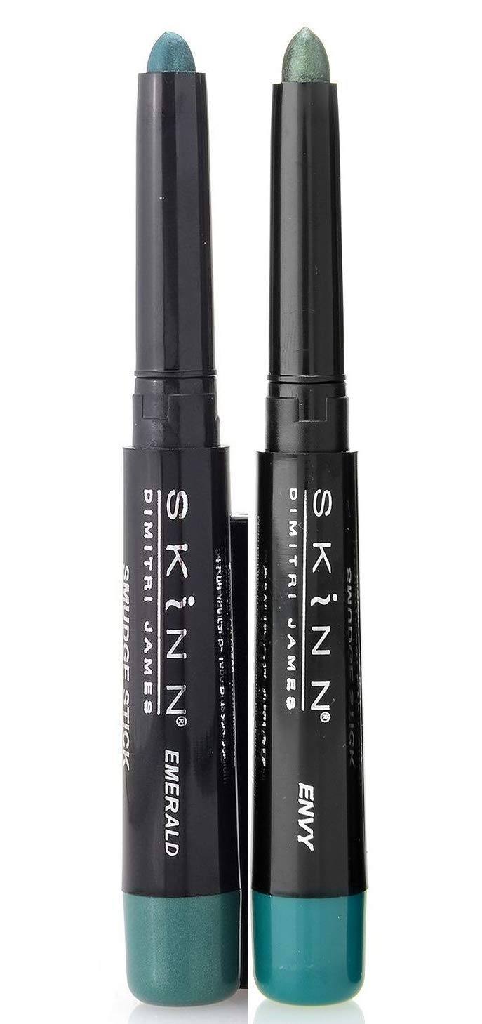 Stick for Eyes - Set of 2 Eye Pencils - Emerald & Envy_AB