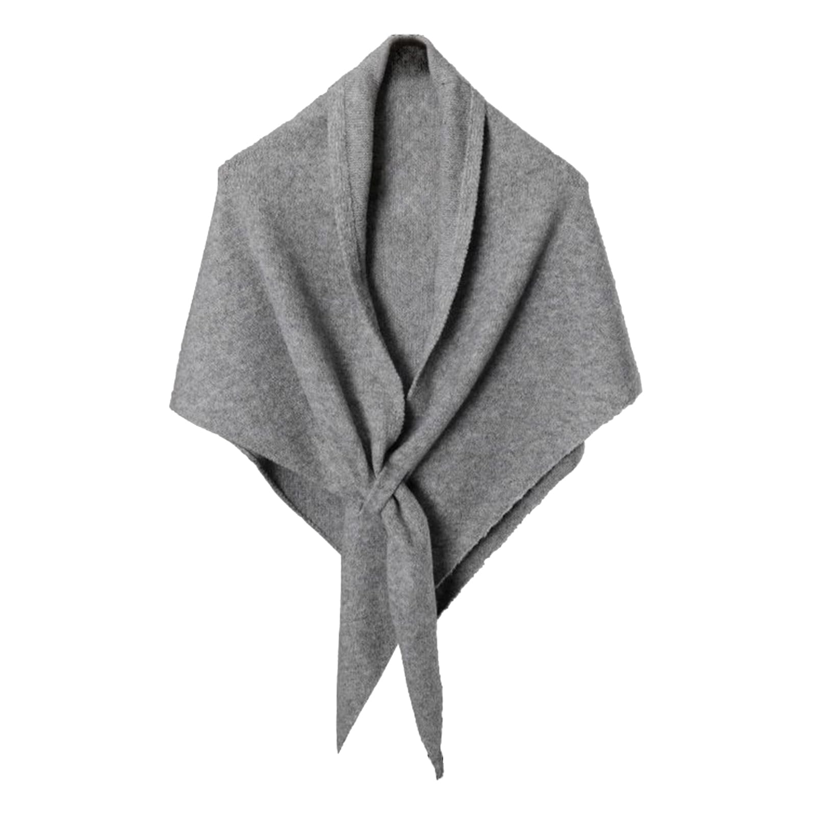 MICFENY Elegant Triangular Scarf For Women Winter Shawl Wrap Soft Warm Fashionable Neck Cover