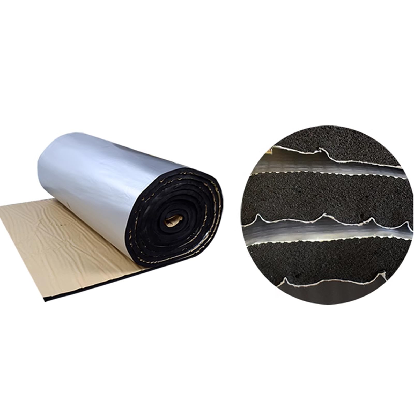 Tappetino Termico E Acustico Per Auto E Furgoni - Isolante Impermeabile Contro Rumori E Calore - Foto 10