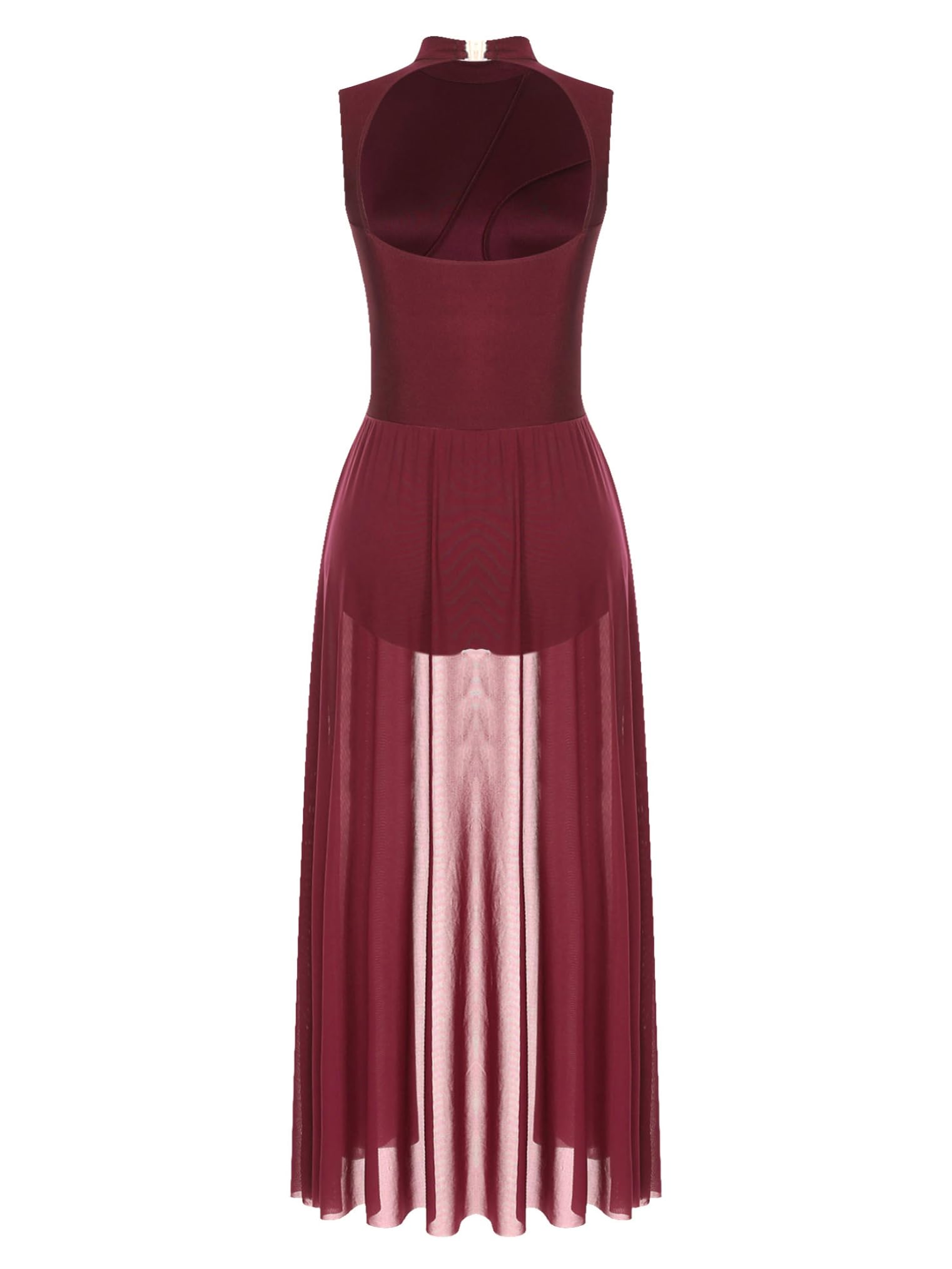 Freebily Vestido De Danza Lírica para Mujer Maillot De Danza Clásica Sin Mangas