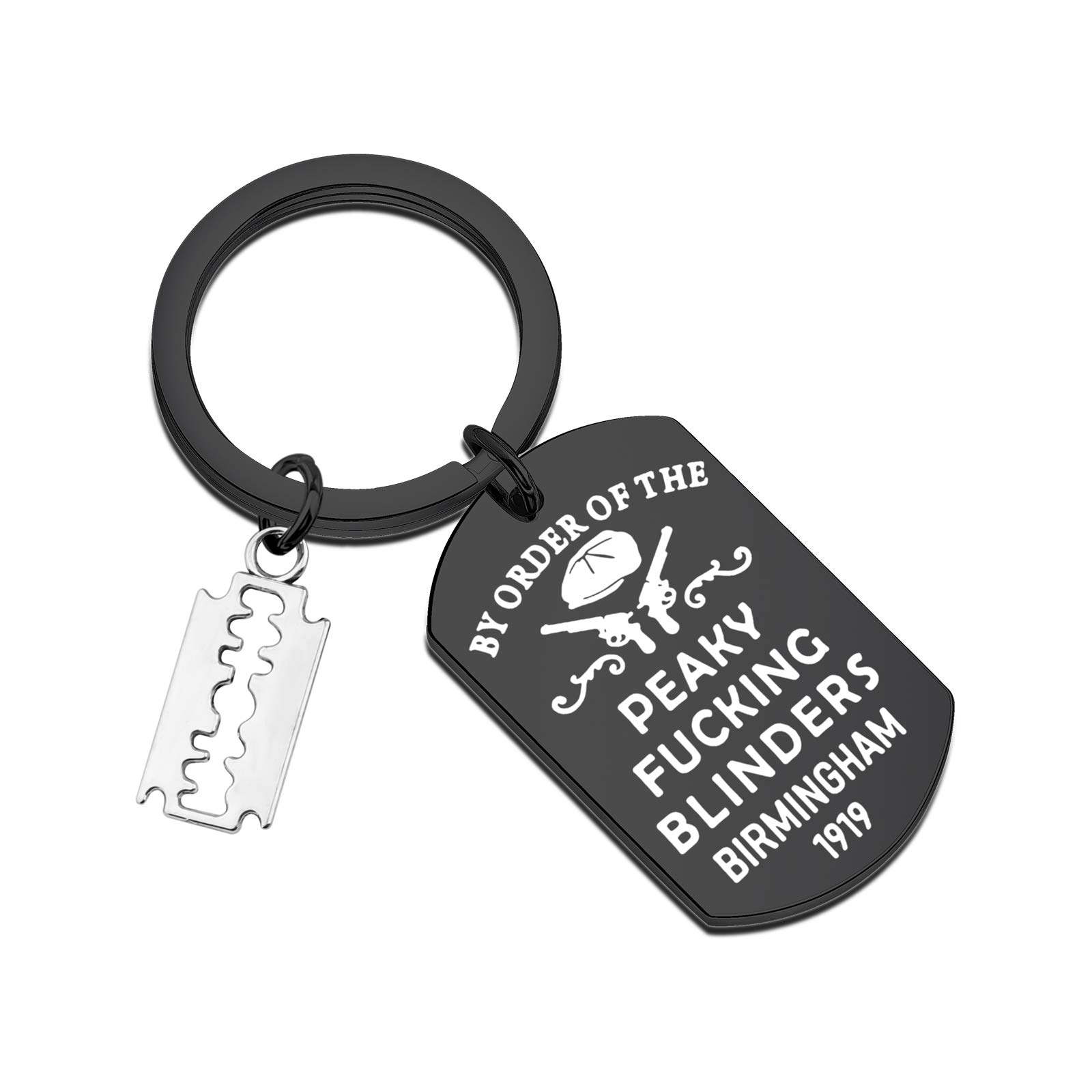 BLEOUKOrder The Peaky Fans Gift Shelby Gifts Crime Drama TV Inspirational Gifts, Black, S