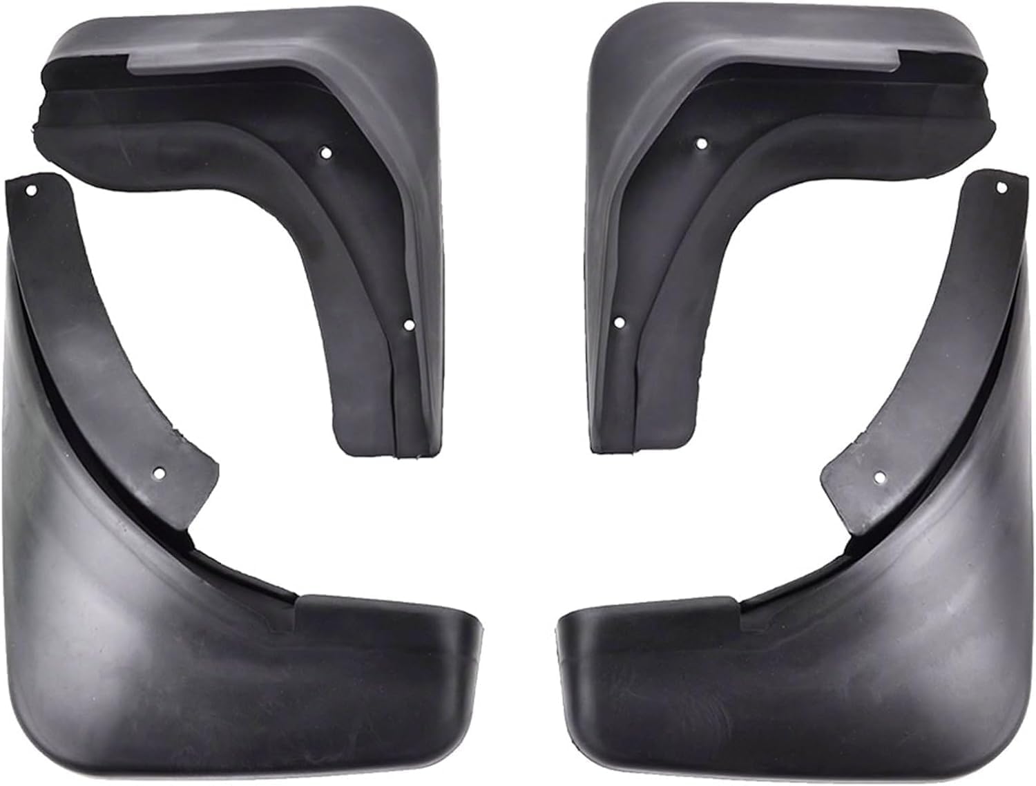RESKIU 4PCS Mud Flaps for Audi A4 B8 2012-2015, Splashproof No Drill Easy Install Front Rear Wheel Protection Fender Mudflaps All-Weather Splash Guards