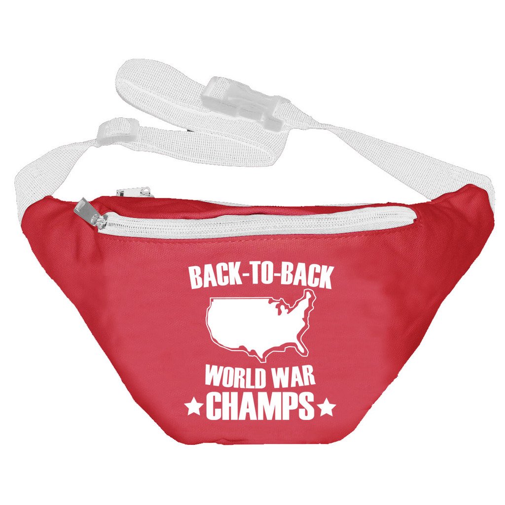 Funny Guy Mugs Back to Back Champions Fanny Pack