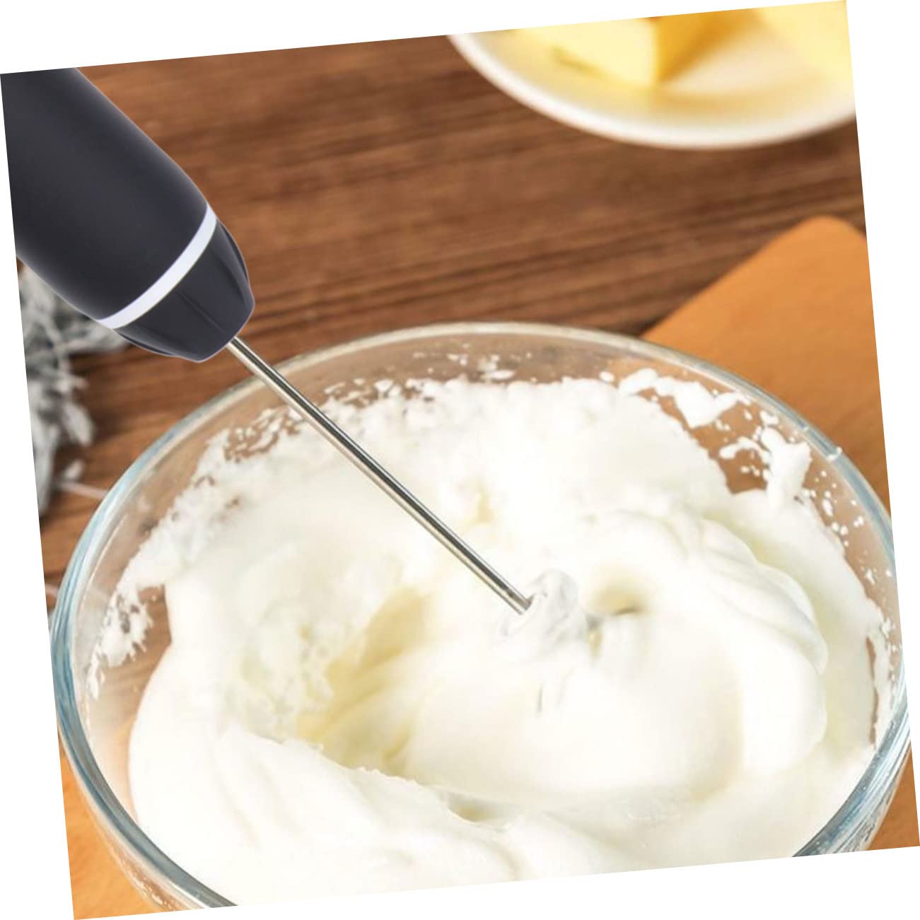 CIYODO Mini Egg Whisk Handheld Electric Maker Small Hand Mixer for Baking Kitchen Eggbeater