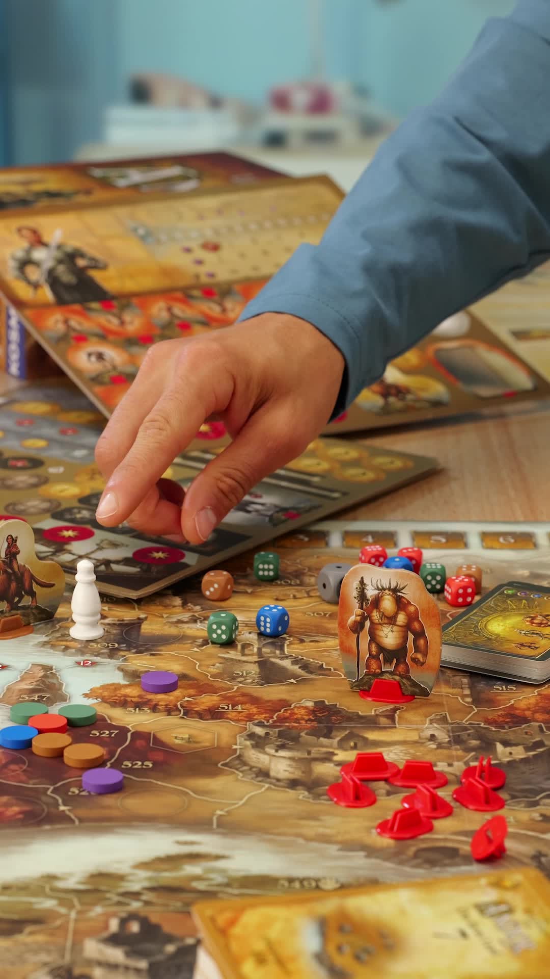 Kosmos 698973 Le Leggende di Andor - StoryQuest - Sentieri Scuri, Gioco di Storia nel Mondo di Le Leggende di Andor, Gioco di Avventura, Gioco Fantasy, dai 12 Anni in su