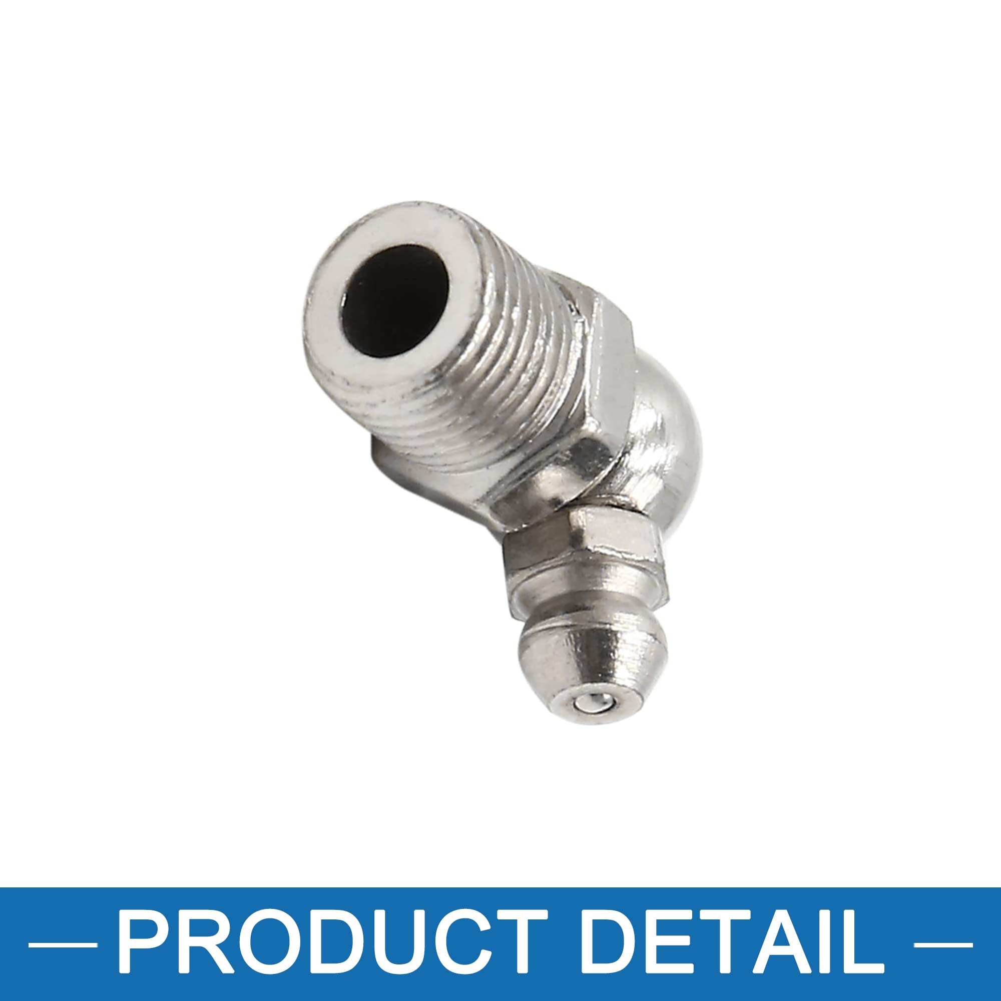 A ABSOPRO M10x1 Filetage Acier Droit Graisse Mamelon Raccord