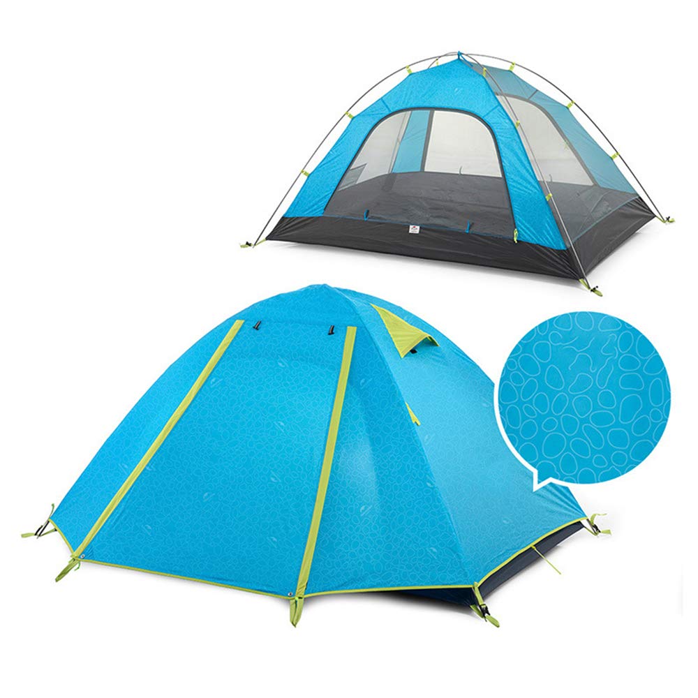 ZYLEDW Champing Pop Up Tent, 2/4 Person Dome Tent, Absolutely Waterproof & UV Protected, Ultralight, Portable Beach Tent for Hiking Camping Outdoor