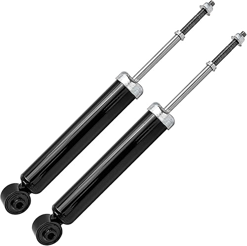Miniatura 228 de Detroit Axle - Amortiguadores traseros para Chevrolet Equinox GMC Terrain Pontiac Torrent Saturn Vue Suzuki XL-7, 2 Amortiguadores traseros