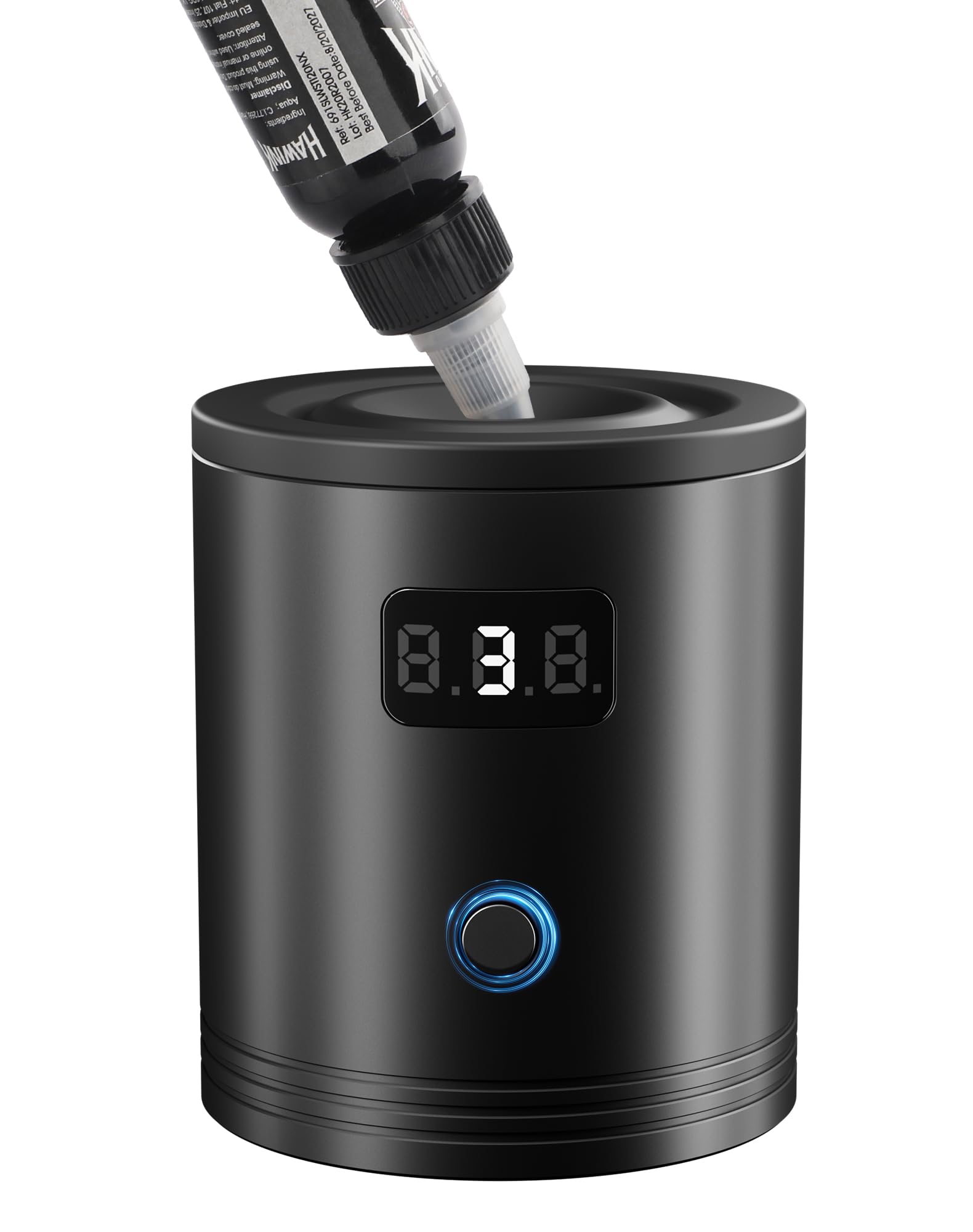 HAWINK Vortex JBQ-USB02 Cordless Blender 5200RPM Mini Lab Electric Tattoo Mixer 3.7V 1000mAh, Black