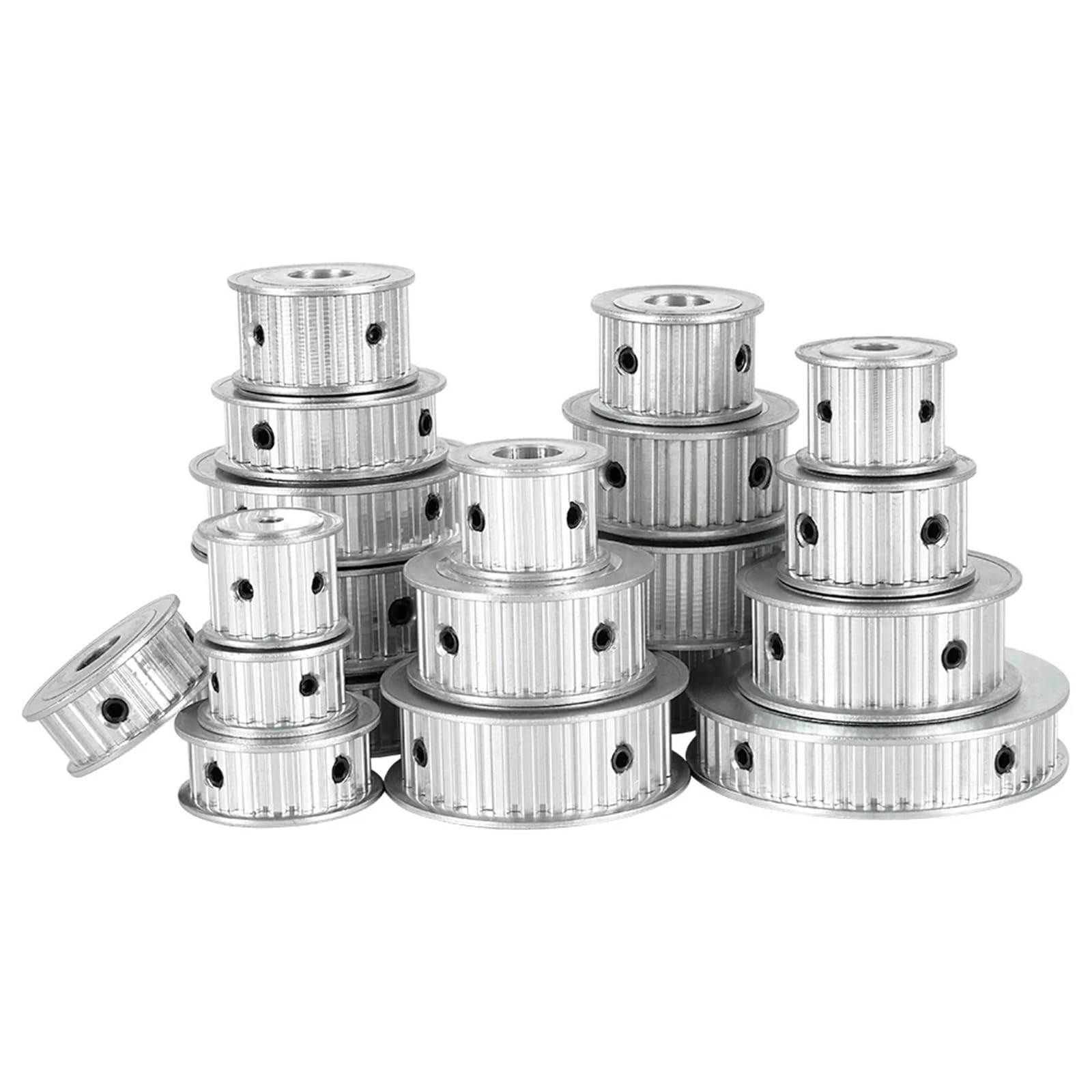 Polea de distribución 22T XL AF Forma Paso de dientes 5,08 mm Diámetro interior de la polea de la correa 5/6/6,35/7/810/12/14/15/16/17/18/19/20 mm Ancho de la correa 10/15 mm(18 mm,Belt Width 10 mm)