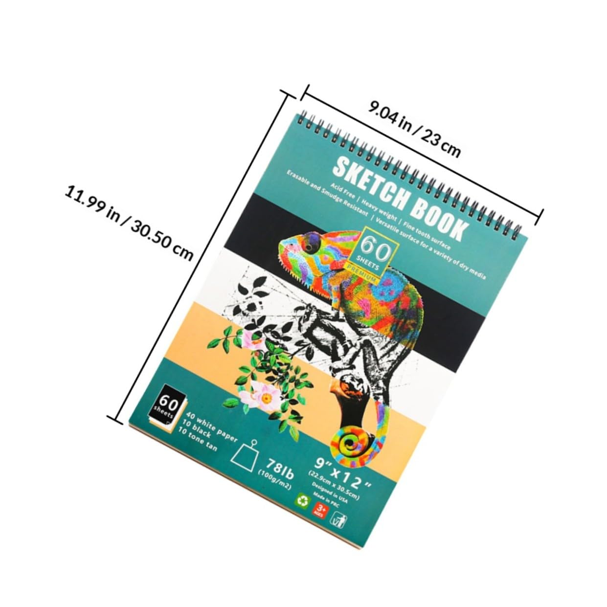 Ensemble de Crayons Fusain pour Garçon et Filles et Hobbyistes 1 Set