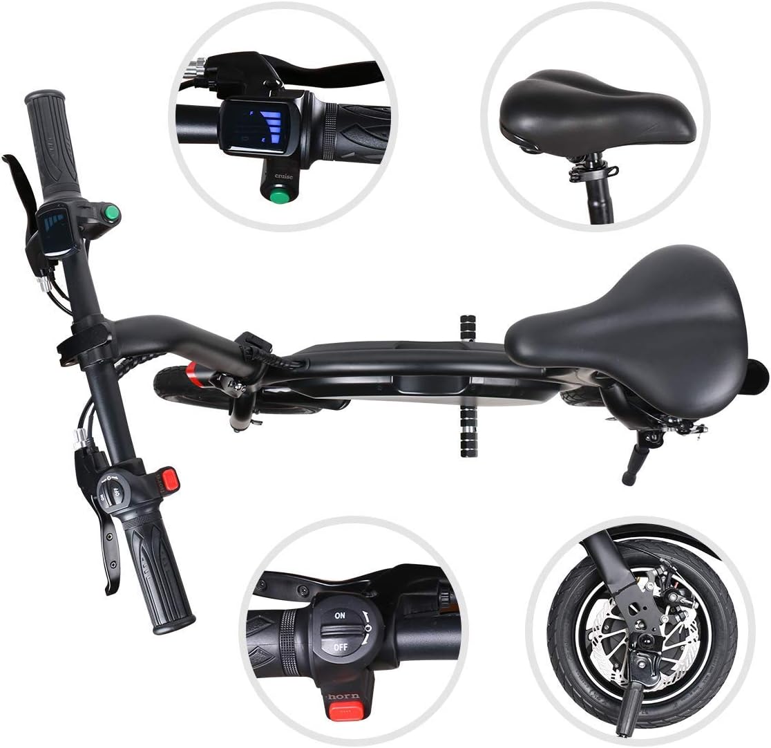 Windgoo B3 El-løbehjul i udfoldet position