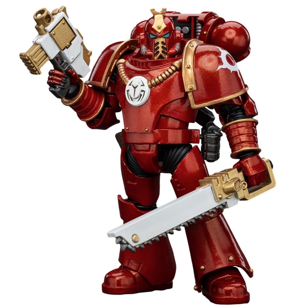 JOYTOY Warhammer Horus Heresy Thousand Sons Legion MKIV Tactical Squad Legionary 1, 12cm Collectible Action Figure Model Gifts - Image 2