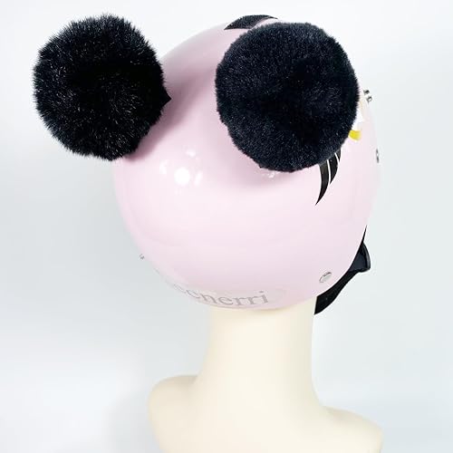 Miniatura 2 de Bolas redondas suaves para decoración de casco, accesorios de casco, 2 unidades para motocicleta, bicicleta, casco de esquí, diseño reutilizable